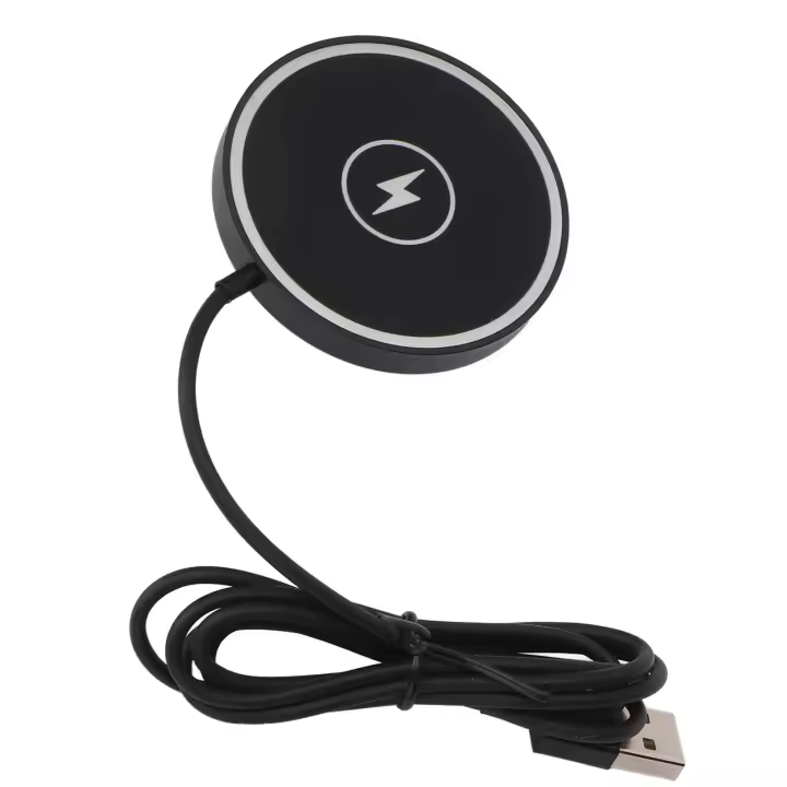 Cargador de Coche Inalámbrico y Magnético Carga Rápida Protecciones Múltiples - 1