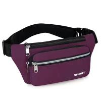 Riñonera informal para hombre y mujer, bolso grande para cinturón de teléfono, bolsa de viaje para teléfono al aire libre, bolsas de cadera de plátano - details 0