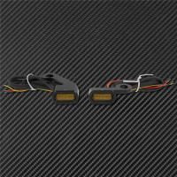 Intermitente LED ámbar para motocicleta, luz de marcha para Harley Touring Electra Glide Road Glide 09-17, Softail Slim FLS, 2 uds. - details 2