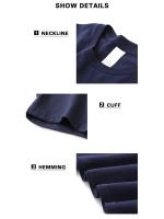 Camiseta de Oso con Mascarilla para Hombre, Remera de Manga Corta y Media, Estampada, Informal, Deportiva, Gran Tamaño, Verano, S a XXXL, 100% Algodón - details 5