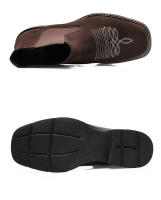 Botas Chelsea con bordado de Jersey para hombre Moda de tobillo - details 9