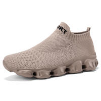 Zapatillas de deporte informales para hombre, zapatos deportivos cómodos sin cordones para exteriores - details 2