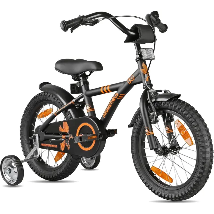 Bicicleta para Niños de 5 Años 16 Pulgadas Freno de Trasero Ruedas Deportes y Aventuras - 1