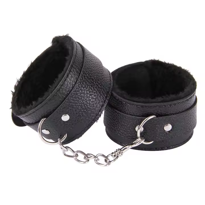 Pulseras de Cierre de Mano de Cuero PU para Mujeres y Hombres Juego Adulto de Restricciones Sexuales Fetiche BDSM Producto de Juguetes Sensuales para Salud - 1