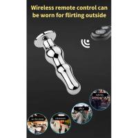 Leten Vibrador de Metal con Control Remoto Inalámbrico Vibradores Dilatador Anal para Hombres Adultos Coqueteo Masturbación Adultos. - details 1