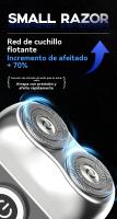Nueva maquinilla de afeitar eléctrica recargable para hombres, cabezal magnético, mini maquinilla de afeitar portátil de lavado. - details 4