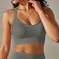 Hamidou-Top Sexy para mujer, sujetadores deportivos para Yoga, Fitness, belleza, espalda elástica, transpirable, ropa interior femenina, Tops - details 33