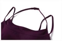 Sujetador de Yoga suave con espalda de belleza para mujer, entrenamiento de gimnasio, deportes de secado rápido, Top elástico con doble hombro y cuello, ropa interior para correr y Fitness al aire libre - details 33