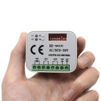 Receptor Universal para Puerta de Garaje Control Remoto Eléctrico 2 Canales Relay 300-868MHz RX MULTI AC DC 9-30V Herramienta de Mejoría del Hogar - details 11