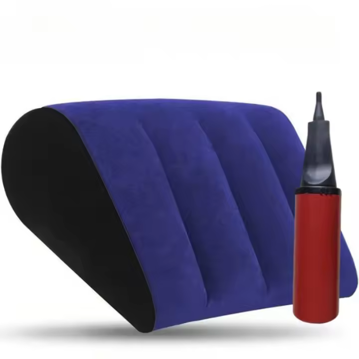 Almohada Inflable de Triángulo Fierce Horse Juguete Intimo Portátil para Parejas - 1