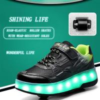 Patines de ruedas para niños, zapatos de Skate, zapatillas 2 en 1, adecuados para deportes al aire libre, inicio de la aventura y Freed - details 1