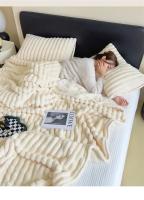 Mantas de felpa cálidas para camas, mantas de forro polar de Coral suave para sofá, sábanas cómodas y gruesas, nuevas, otoño - details 16