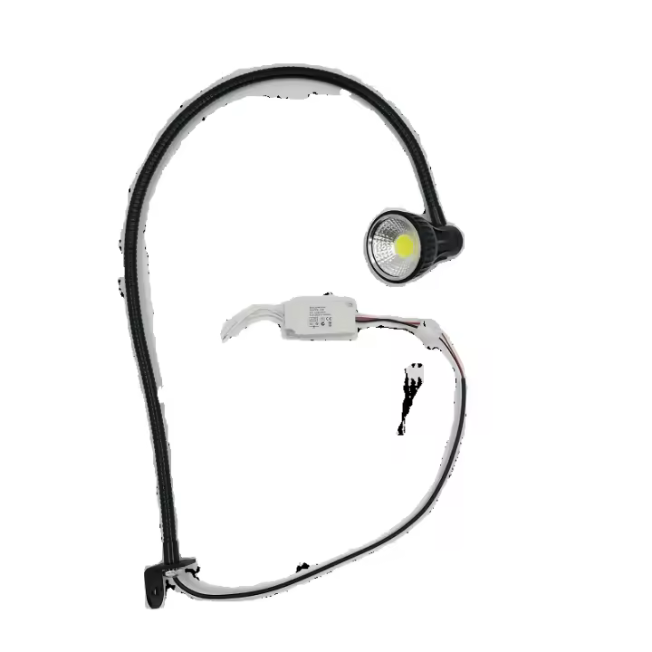 Lámpara de máquina LED de cuello de cisne de tubo de 80CM superbrillante DC12V 24V 10W - 1