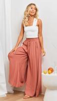Falda elástica para mujer Pantalones casuales de alto confort con cintura ancha - details 18