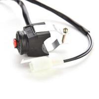 Interruptor de parada de motocicleta, botón de arranque rojo para motocicletas, - details 5