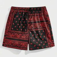 Pantalones cortos clásicos de playa y estampado vintage para hombre Perris, traje de baño informal de moda hawaiana, para vacaciones en el mar - details 8
