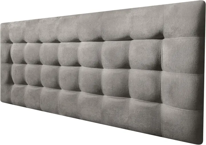Cabecero Cama Canadá Deluxe - Cabecero Tapizado Acolchado de Tela Antimanchas - Cabecero Premium Dormitorio (Beige, 150x70) - 1