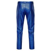 Pantalones de cosplay para hombre, talla europea, estampado en caliente, para discoteca, informal, moderno, hip-hop - details 1