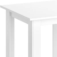Mesa de comedor, roble dorado/gris, 80 x 80 cm - details 19