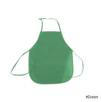 Unisex colorido niños liso tela no tejida pintura hornear niños manualidades cocina juego cocina babero delantal - details 11