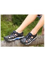 Sandalias transpirables para hombre, zapatos de senderismo de playa, suela gruesa, Punta cerrada, informales, para pesca - details 16