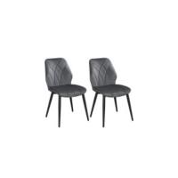 Juego de mesa de cocina con 2 sillas de comedor, conjunto de muebles de 3 piezas con estante para vino de madera - details 0