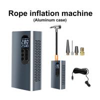 Inflador de neumáticos de coche inalámbrico, compresor de aire recargable por USB, aleación de aluminio, 6000mAh, para motocicletas, bicicletas y bolas - details 20