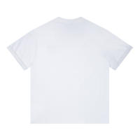 Camisa de manga corta con logotipo frontal de moda de verano de alta calidad, camiseta holgada de algodón puro para hombre, nuevo accesorio de camisa informal estilo pareja - details 12