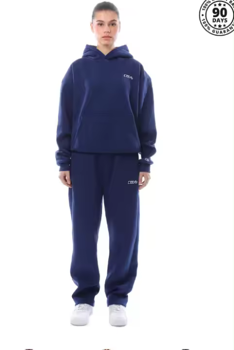 Nuevo Conjunto Sudadera, Hip Hop Moda Deportiva Casual, Impreso Sudadera con Capucha Pantalones, Unisex - 1
