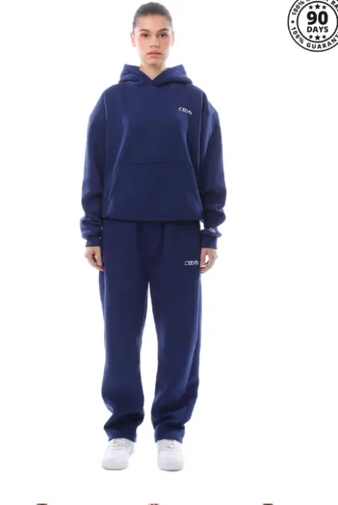Nuevo Conjunto Sudadera, Hip Hop Moda Deportiva Casual, Impreso Sudadera con Capucha Pantalones, Unisex - 1