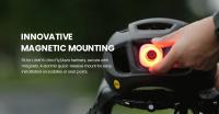 Magicshine SEEMEE 50MAG Luz trasera magnética inteligente, luz trasera de bicicleta con carga USB-C, Compatible con casco Lumos - details 10