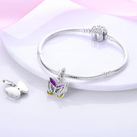Silver Fit-pulsera de circonio para mujer, serie de mariposas de 3mm, joyería artesanal, nuevos artículos, Material metálico - details 33