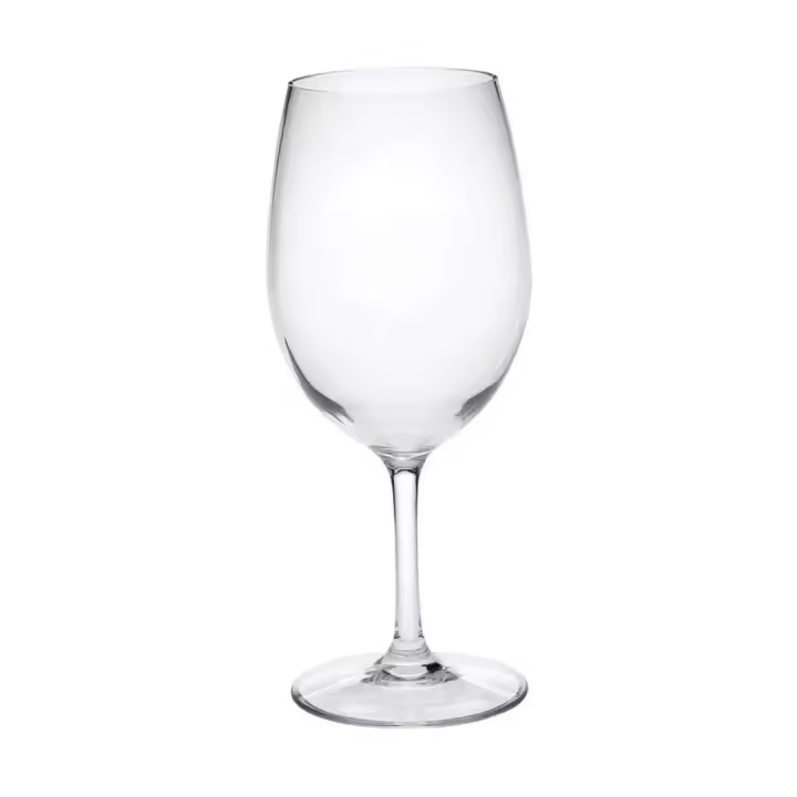Juego de plástico de 4 (20 oz), juego de vasos Tritan sin BPA, vasos irrompibles, copas de vino - 1