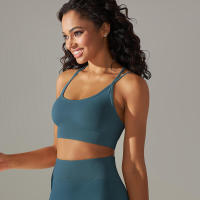 -Mujeres deportivas sexys, sujetador de belleza para gimnasio, entrenamiento, correr, yoga - details 17