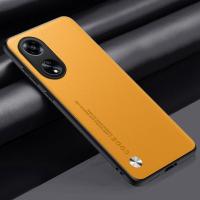 Funda de Lujo de Cuero PU para OPPO A98, A58, A78 5G Cubierta Mate, A Prueba de Golpes, Hecha en China - details 14