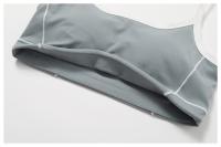 Sujetador deportivo ajustado desnudo, sujetador de Yoga con espalda grande en forma de U, Top de Fitness al aire libre para mujer - details 32
