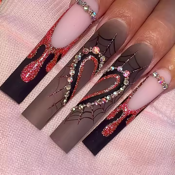 Manicura Extensible de Agua Portátil Arte de Uñas de Beauty para Todos los Santos - 1