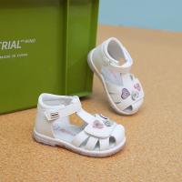 Sandalias de playa para niña pequeña, zapatos transpirables con huecos, punta cerrada, verano - details 20