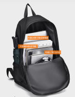 Mochila sencilla de gran capacidad para chica universitaria, mochila ligera unisex, mochilas escolares de color sólido para estudiantes - details 8