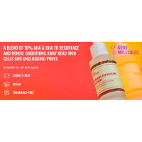 A blend of 10% AHA & BHA to resurface and renew