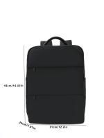 Mochila Unisex de gran capacidad para viaje de negocios, resistente al agua, ligera, duradera, multifuncional, 16 pulgadas - details 4