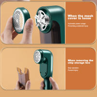 Afeitadora eléctrica recargable para suéter Fuzz, recortadora de bolas de pelo, ropa de felpa, removedor de maquinilla de afeitar - details 12