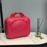 Mini maleta de 14 pulgadas para niños, maleta multifuncional de viaje de embarque, caja de contraseña de recuerdo lindo para boda - details 6