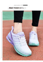 Zapatos transpirables para correr de marca para mujer, zapatos deportivos con cojín de aire para exteriores, zapatillas ligeras, calzado atlético cómodo - details 12