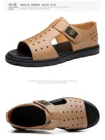 Sandalias Transpirables para Hombre Zapatos de Playa Casuales de Moda Romana Punta Abierta - details 3