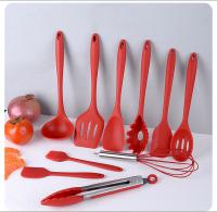 Juego De Cocina De Silicona 10 PCS Herramientas De Cocina Y Hornear Cuchara Espátula Raspador Accesorios De Cocina Ecológicos - details 2