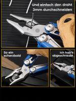Alicates de Emergencia 14-en-1 Herramienta Multiusos Plegable Cortadores de Pijamas Tijeras - details 5