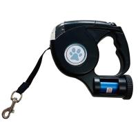 Correa multifuncional para mascotas, linterna LED extensible, retráctil, suministros para caminar al aire libre, 4,5 M - details 13