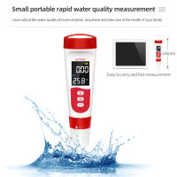 Medidor Digital de PH y temperatura 2 en 1, Detector de pureza de calidad del agua, pluma de temperatura, acid￳metro, apto para piscinas, acuario - details 4