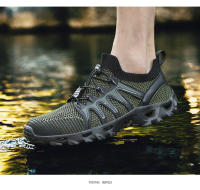 Primavera/novedad de verano, zapatos transpirables para montañismo y senderismo para hombre, calzado deportivo ultraligero para caminar en el agua - details 18